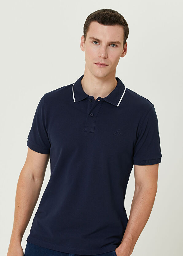 Beymen Club Slim Fit Lacivert Polo Yaka T-shirt - 2