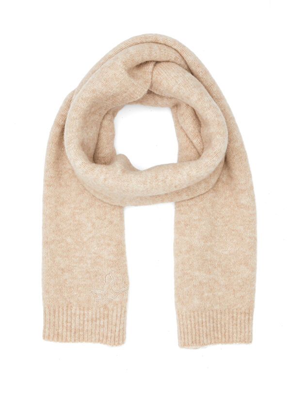 Beymen Club Beige Women's Wool Scarf - 1