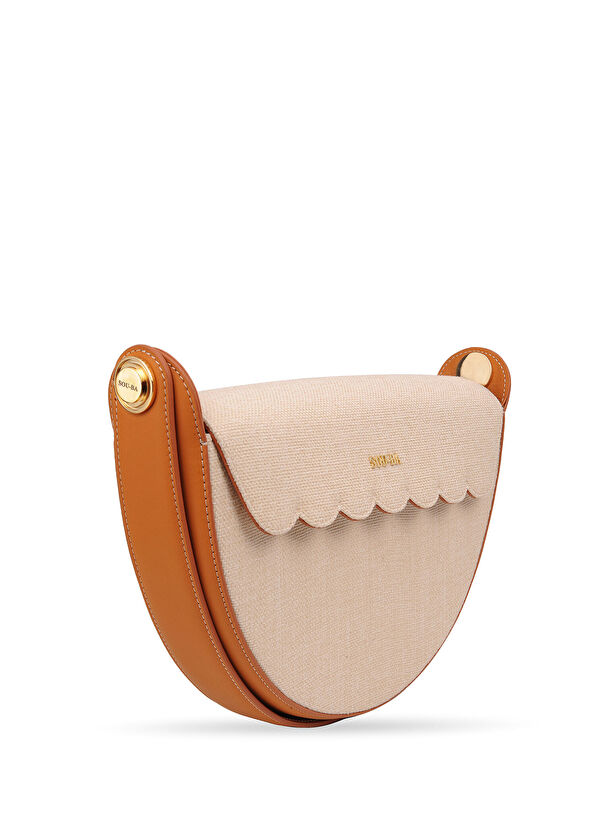 SOU-BA Pina Beige Shoulder Bag - 4