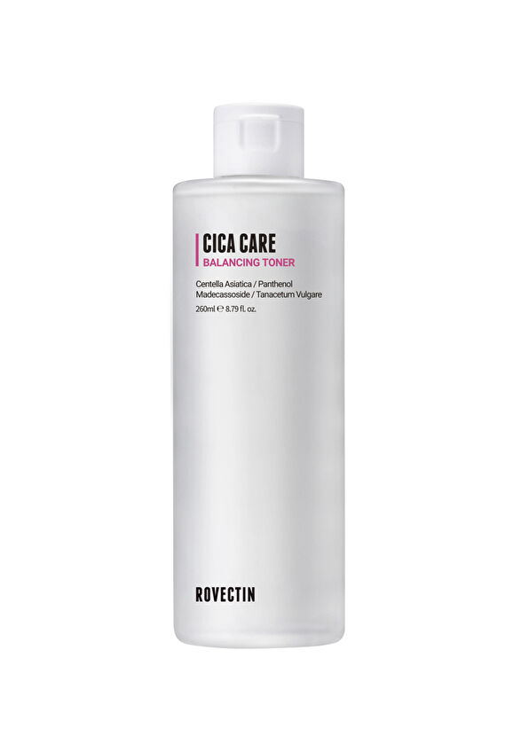 Rovectin Cica Care Balancing Madecassoside İçeren Rozalı Akneli ve Hassas Ciltlere Özel Yüz Toniği 260 ml - 1