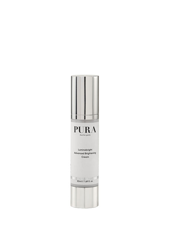 PURA Just for purity Lumina Bright Advanced Gelişmiş Aydınlatıcı ve Leke Giderici Yüz Kremi 50 ml - 1