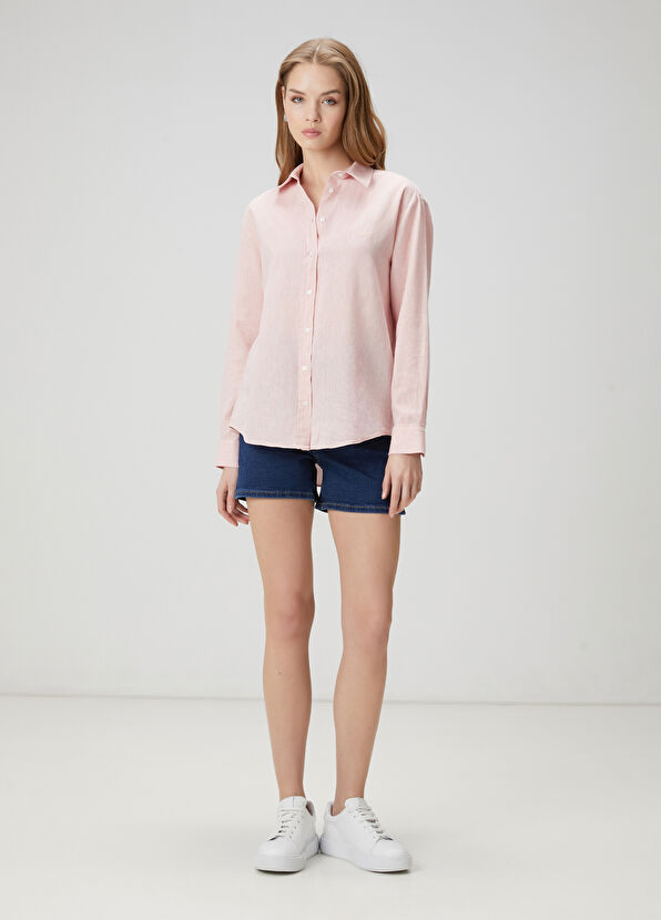 Beymen Club Somon Keten Gömlek - 2