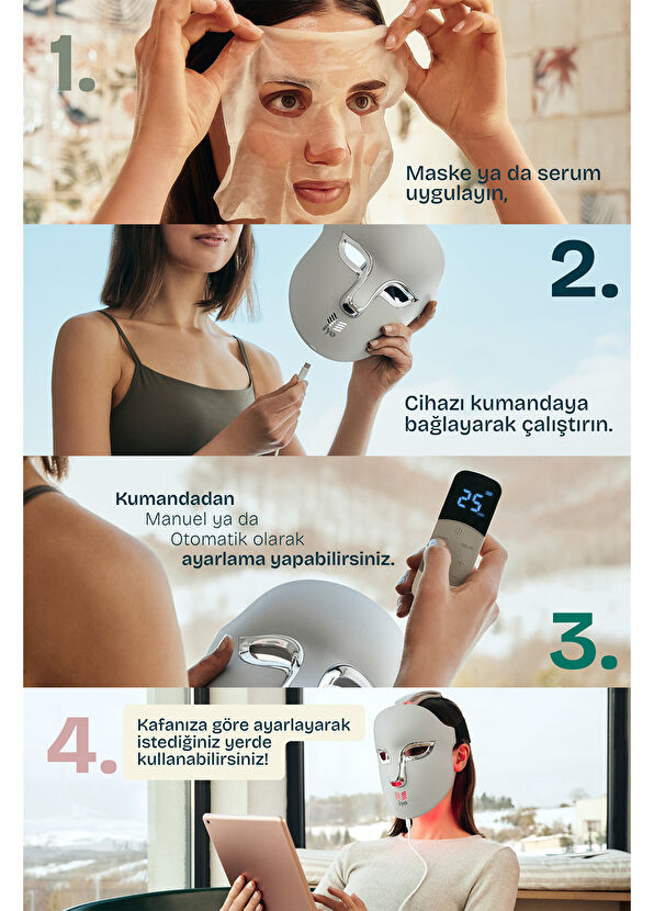 Iyo Led Light Face Mask Skin Care Device - 4