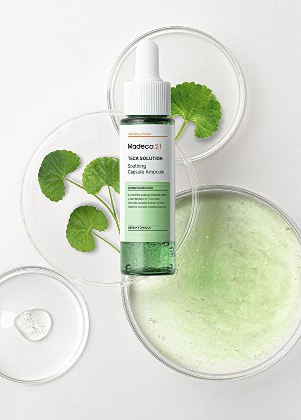 Centellian24 Madeca21 Teca Solution Soothing Capsule Ampoule Onarıcı Konsantre Nem Cilt Serumu 30 ml - 4