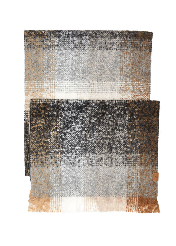 Beymen Club Multicolored Square Patterned Women's Scarf - 2