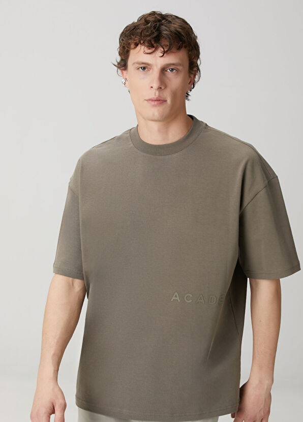 Academia Vizon Logo Baskılı T-shirt - 2