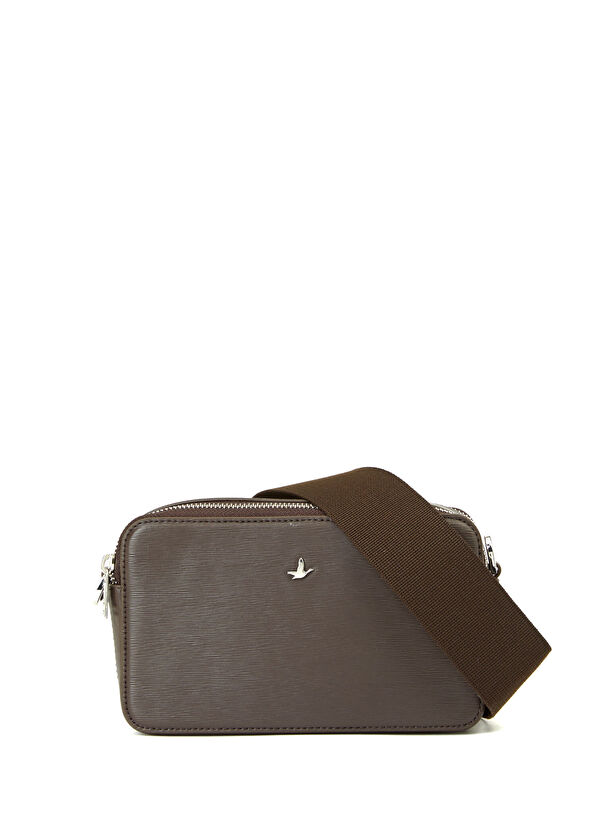 Beymen Club Kahverengi Kadın Deri Çapraz Çanta - 1