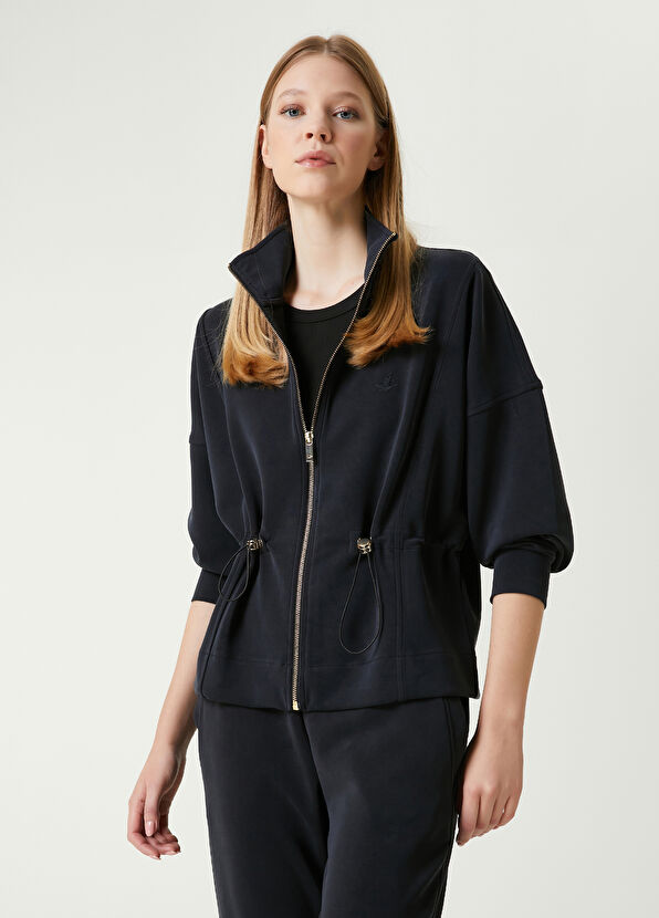 Beymen Club Black Zippered Sweatshirt - 1