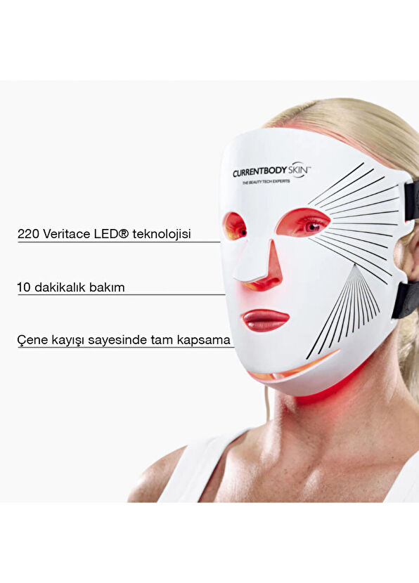 CurrentBody Skin Yaşlanma Karşıtı LED Yüz Maskesi + Radyo Frekanslı Cilt Sıkılaştırma Cihazı - 2