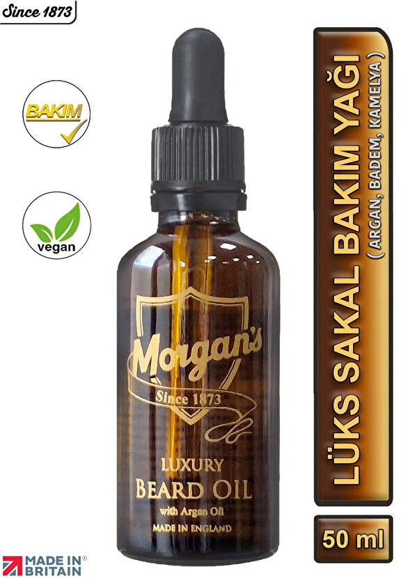 Morgan's Pomade Luxury Beard Oil 50 ml - 2