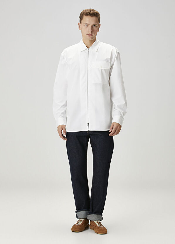 Dries Van Noten Beyaz Gömlek - 2