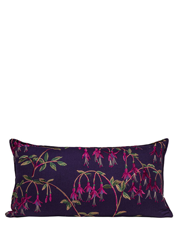 Gülruh Fuchsia Mor Kırlent 35x60 cm - 1