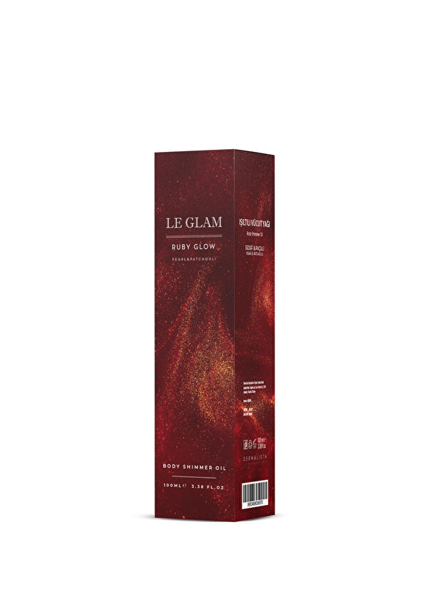 Colostrum Le Glam Body Shimmer Oil Ruby Glow Pearl & Patchouli  Vücut Yağı 100 ml - 2