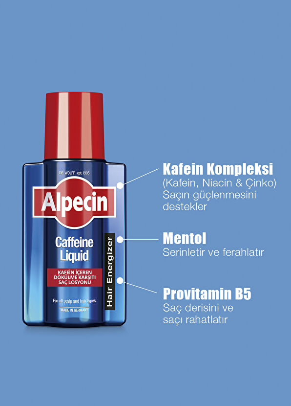 Alpecin Caffein Liquid Kafeinli Dökülme Karşıtı 2'li Saç Losyonu Seti - 2