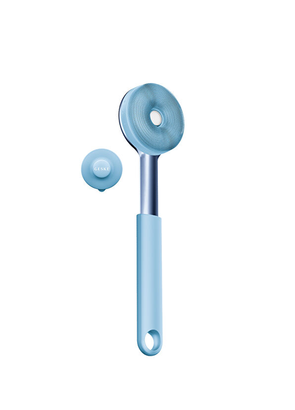 Geske Sonic LED Full-Body Brush & Intensive Exfoliator Aquamarine Kırmızı Led Terapili Vücut Temizleme ve Cilt Bakım Cihazı - 2