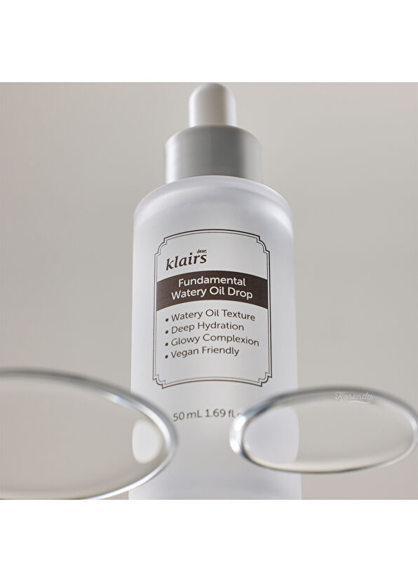 Klairs Fundamental Watery Oil Drop Yaşlanma Karşıtı Bakım Yağı 50ml - 4