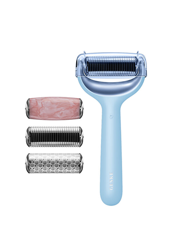 Geske MicroNeedle Face & Body Mavi 9'u 1 Arada Mikro İğne Yüz ve Vücut Roller  - 2