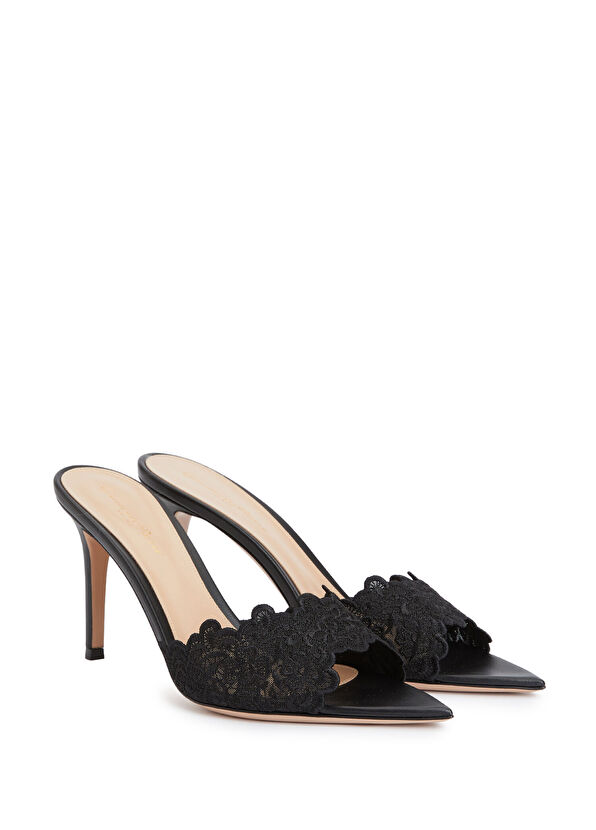 Yvonne Siyah Kadın Terlik - Görsel 3