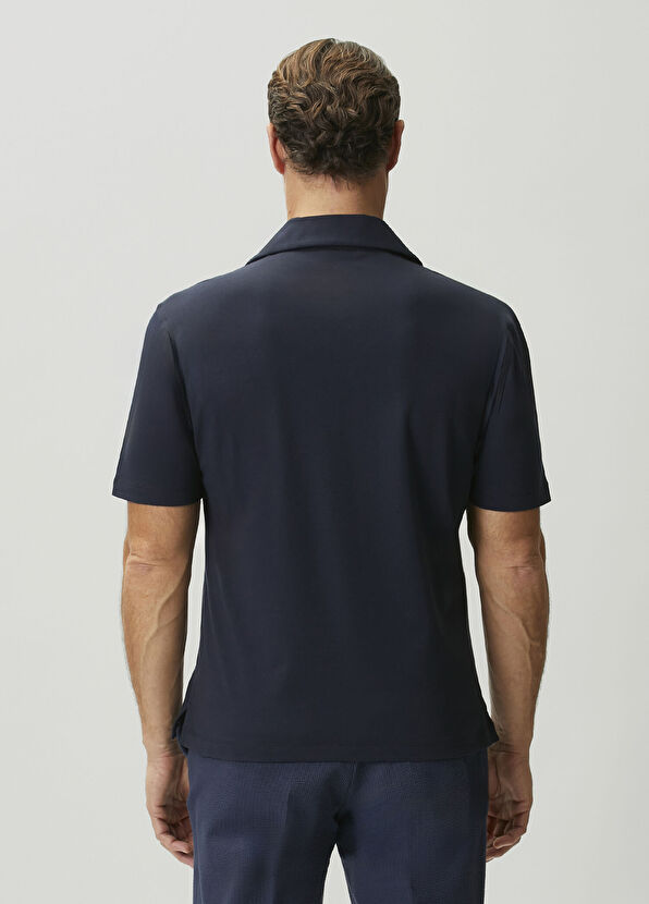 Maurizio Baldassari Lacivert Polo T-shirt - 4