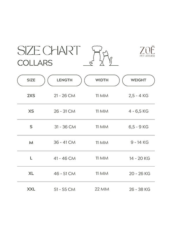 Zoe Pet Atelier Pink Leather Cat Collar - 4