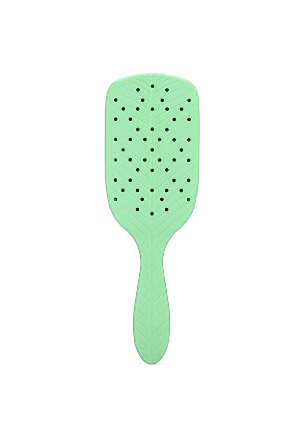 Wet Brush Go Green Paddle Detangler Yeşil Kalın Telli Saçlar İçin Geniş Saç Fırçası - 2