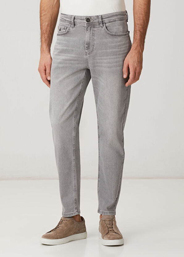 Beymen Club Tapered Fit Grey Jeans - 2