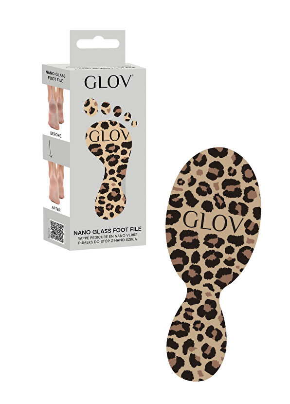 Glov 3D Nano Glass Foot File Cheetah - 1
