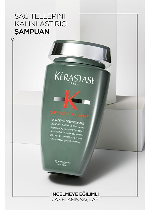 Kerastase Genesis Homme Bain De Masse Epaississant Şampuan 250 ml - 3
