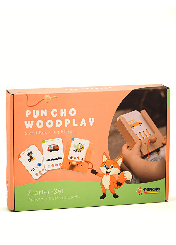 Puncho Wooden Educational Game Set - 2