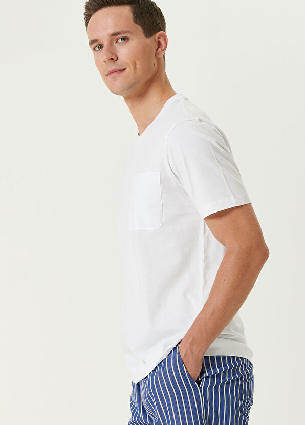 Beymen Club Beyaz Dokuma Pijama Seti - 2