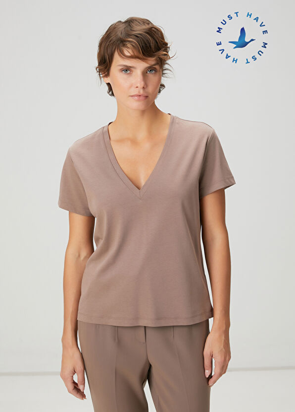 Beymen Club Vizon Basic T-shirt - 1