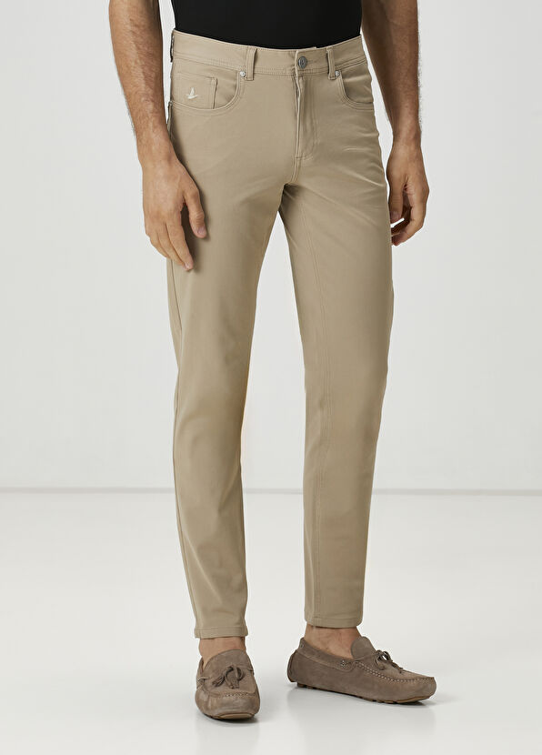 Beymen Club Bej Stretch Spor Pantolon - 2