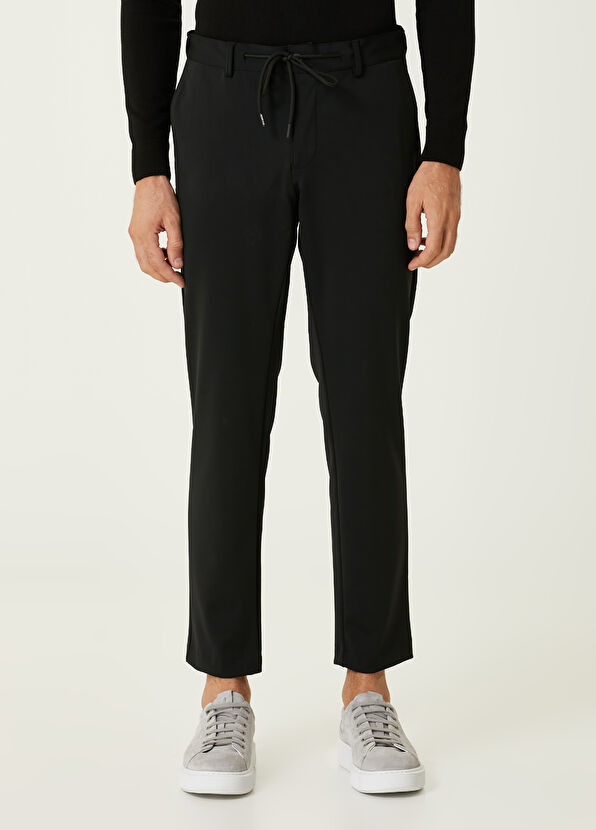 Beymen Club Black Waist Corded Technical Trousers - 2