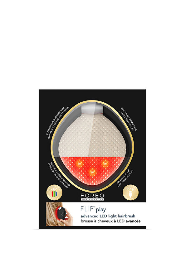 Foreo Flip Play Advanced LED Light Hairbrush Saç Fırçası - 2