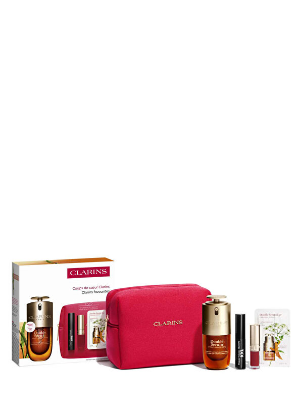 Clarins Double Serum Yaşlanma Karşıtı Cilt Bakım Seti - 1