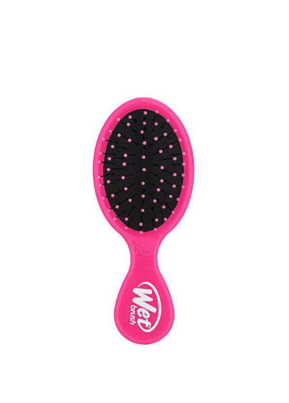 Wet Brush Mini Detangler Pembe Dolaşık Açıcı Kadın Saç Fırçası  - 1