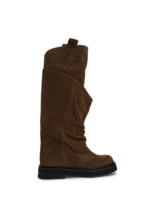 Passeggiata Taba Kadın Süet Çizme - Görsel 2