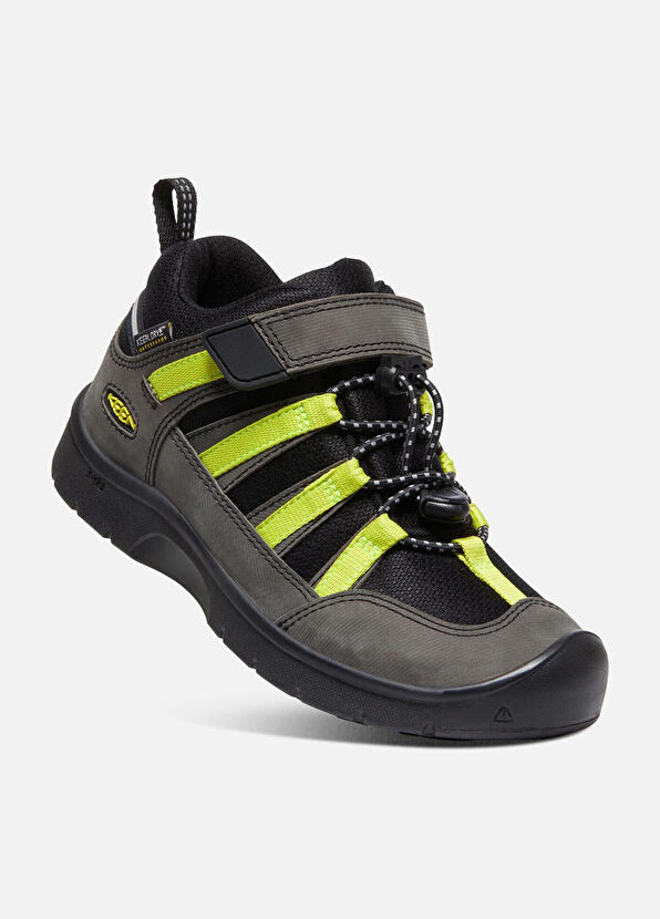 Keen Hikeport II Sport Black Evening Primrose Waterproof Unisex Kids Sneakers - 3