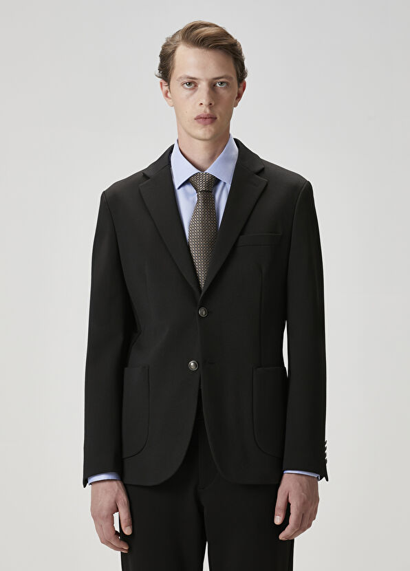 Beymen Club Siyah Örme Blazer - 3