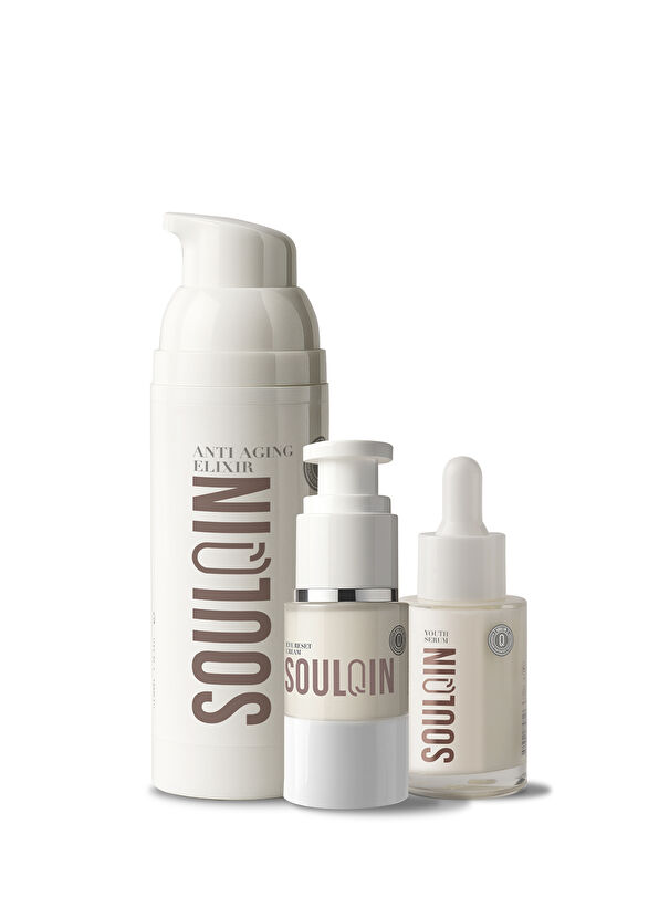 Soulqin Triple Anti-Aging Anti-Aging 3-Piece Skin Care Set - 1