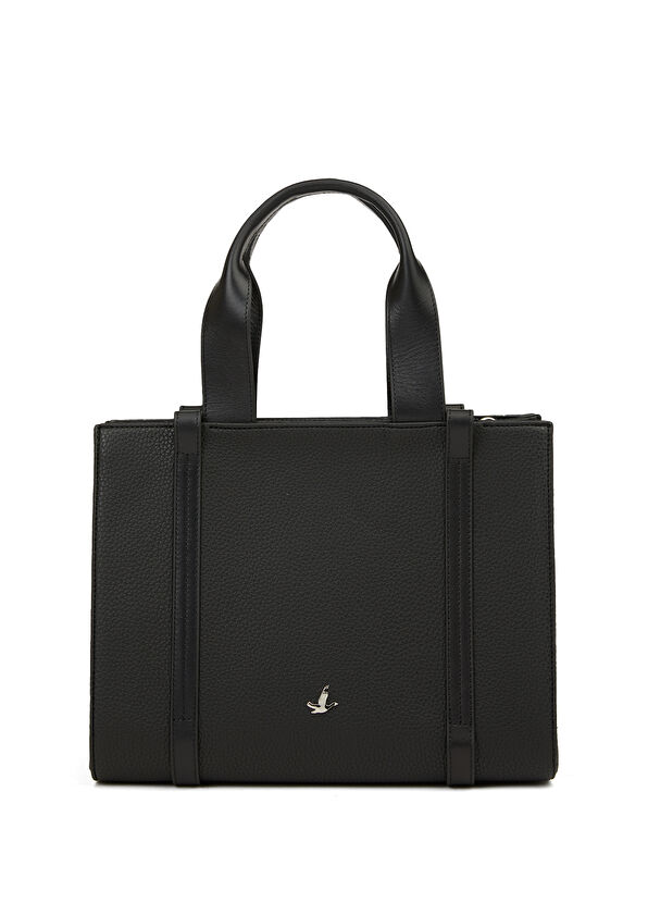 Beymen Club Black Logo Detailed Women's Crossbody Bag - 1