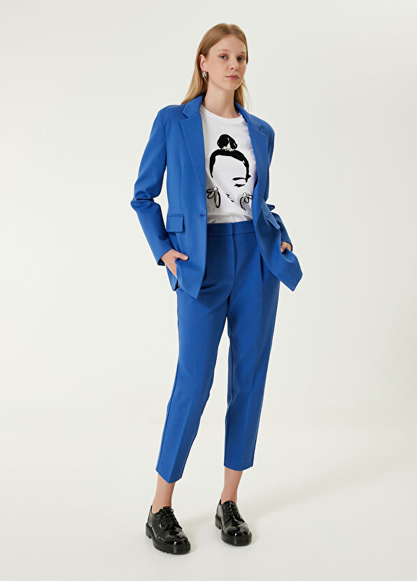 Beymen Club Mavi Tek Düğmeli Spor Blazer - 2