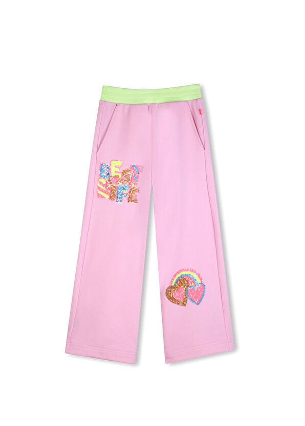 Billieblush Multicolored Sequin Embroidered Girls Pants - 1