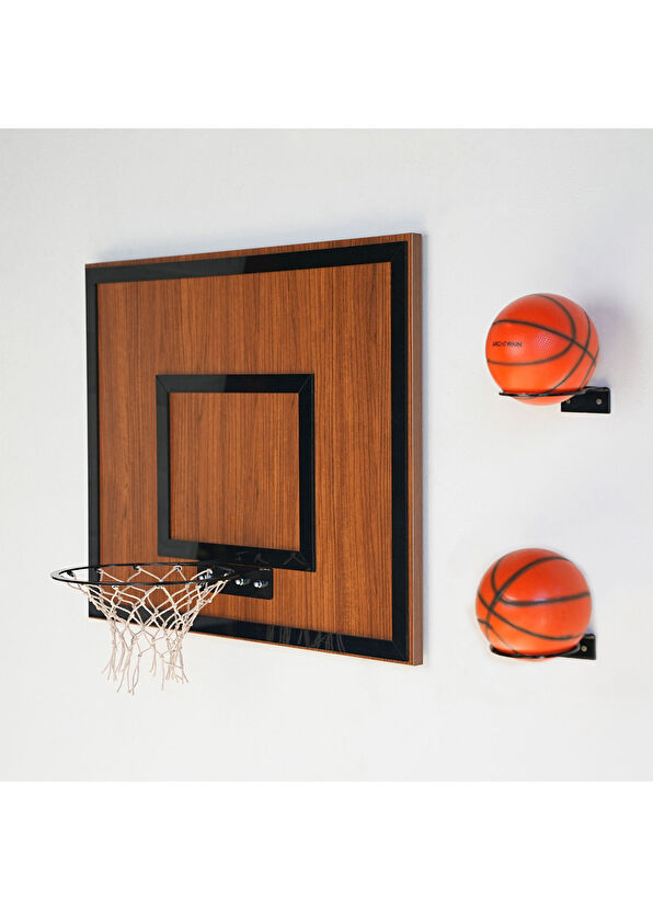 Archtwain Ceviz Siyah Tekli Duvar Potası - 3