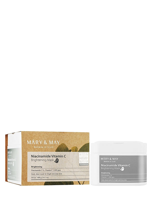 Mary & May Niacinamide Vitamin C İçeren Aydınlatıcı Yüz Maskesi 400 g - 2