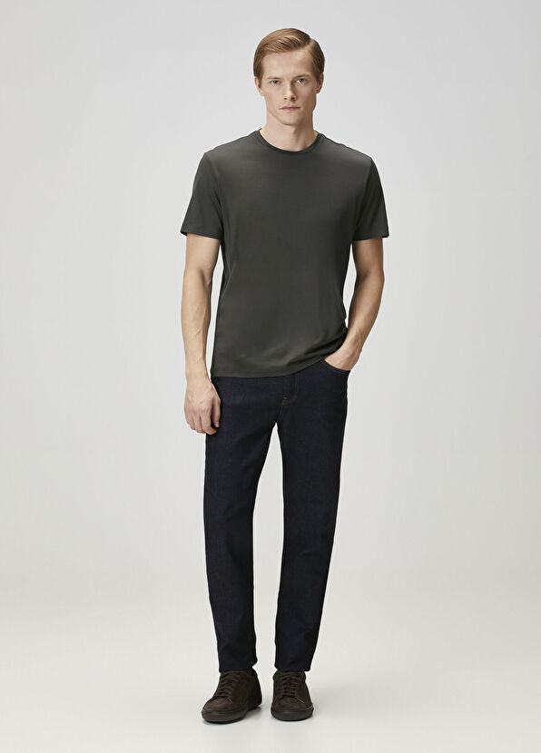 Maurizio Baldassari Dark Green Wool T-Shirt - 2