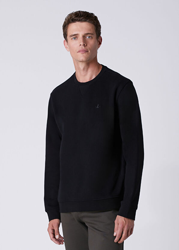Beymen Club Basic Sweatshirt With Black Logo - 4