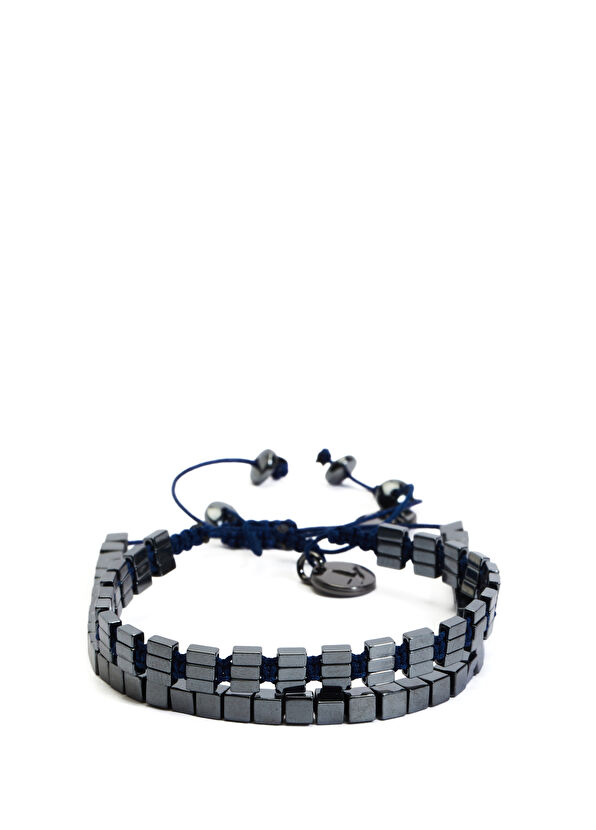 Beymen Club Navy Blue Double Men's Bracelet - 1