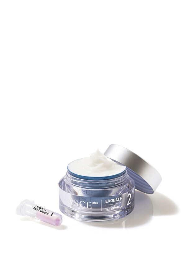 Asce Plus Exobalm Exo Capsule 20 mg + W-Formula Cream Cilt Bakım Seti 20 ml - 2