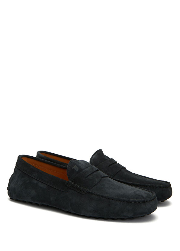 Classic Lacivert Erkek Deri Driver - Görsel 3